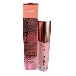Lawless Forget The Filler Lip Plumping Gloss – Shade Nudie – 0.11 oz / 3.3 ml